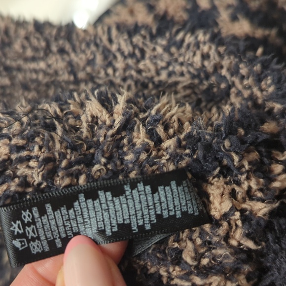 Skims XL Lounge Jogger Pants Plaid Tan Black - Picture 4 of 7